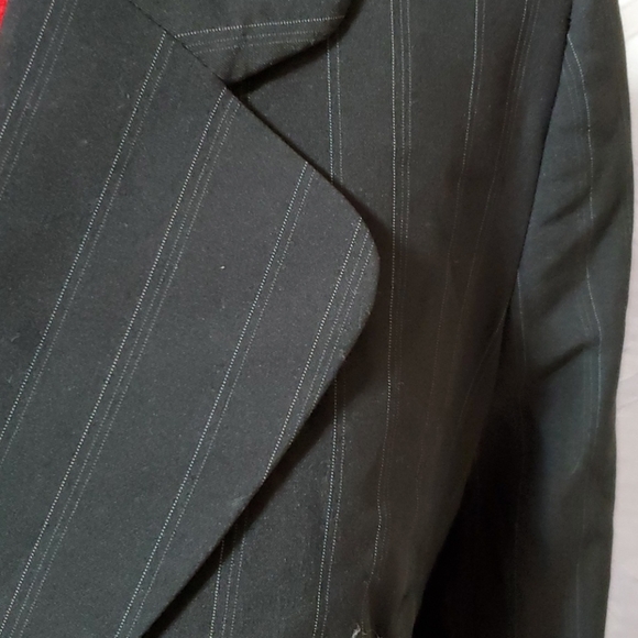 2/$30 BNWOT Charcoal grey pinstriped blazer - Picture 5 of 6